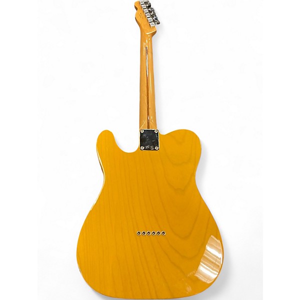 Used Fender DELUXE ASH TELECASTER Butterscotch Blonde Solid Body Electric Guitar