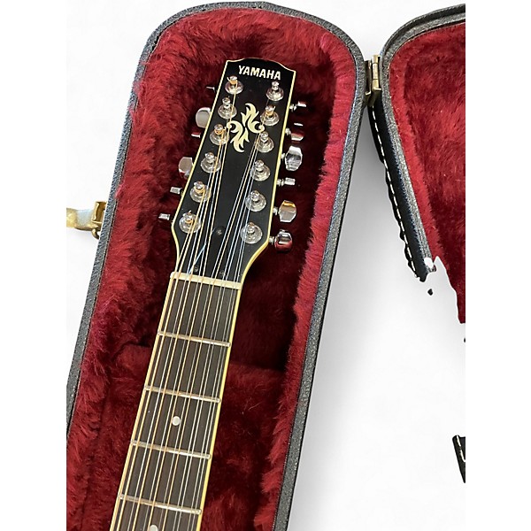 Used Yamaha apx-8-12a Natural 12 String Acoustic Electric Guitar