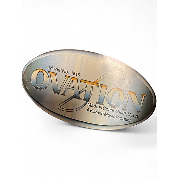 Vintage 1981 Ovation 1615 Tobacco Sunburst 12 String Acoustic Guitar