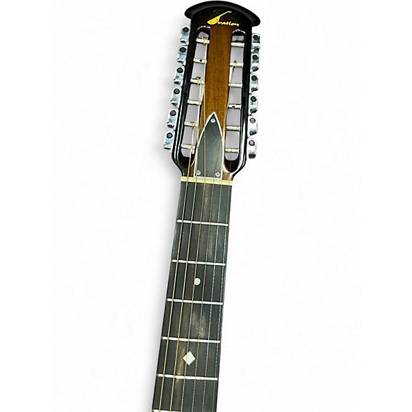 Vintage 1981 Ovation 1615 Tobacco Sunburst 12 String Acoustic Guitar