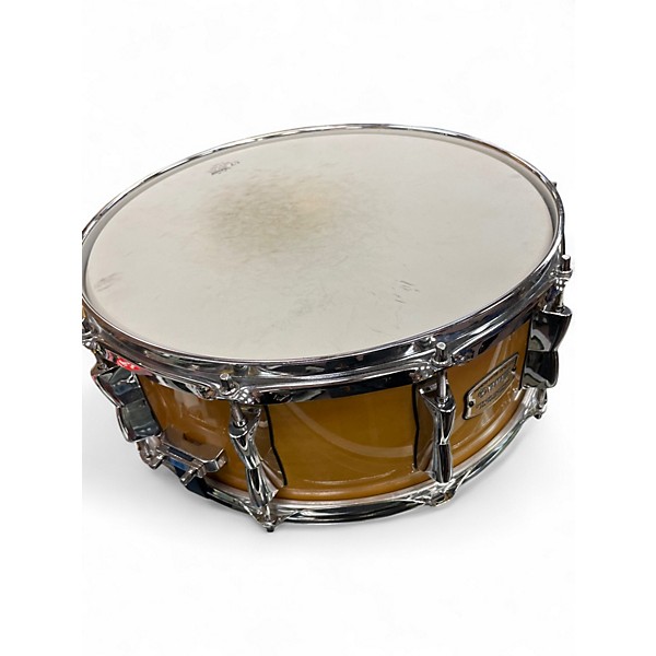 Used Yamaha 14X5 Stage Custom Snare Butterscotch Drum