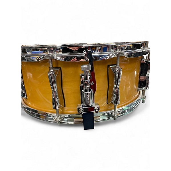 Used Yamaha 14X5 Stage Custom Snare Butterscotch Drum