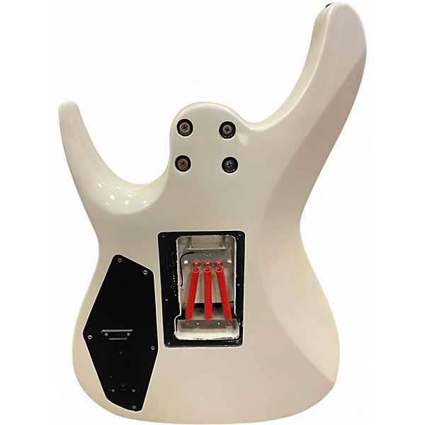 Used Dean RC7 Wraith Rusty Cooley Signature White Solid Body Electric Guitar