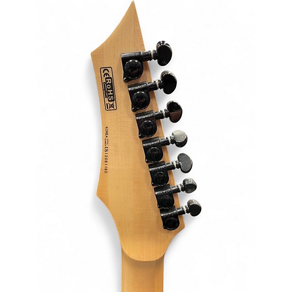 Used Dean RC7 Wraith Rusty Cooley Signature White Solid Body Electric Guitar