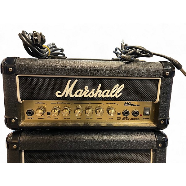 Used Marshall MG15MSII Micro Stack Guitar Stack