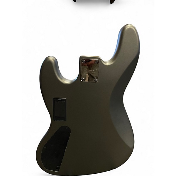 Used Squier Contemporary Active Jazz Bass Satin Black Electric Bass Guitar