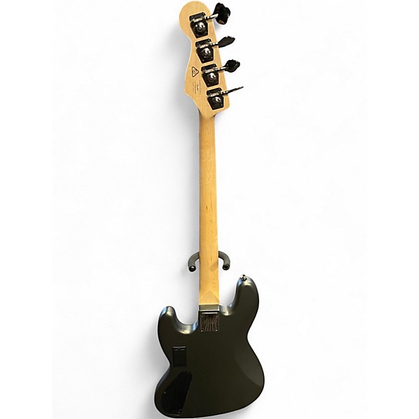 Used Squier Contemporary Active Jazz Bass Satin Black Electric Bass Guitar