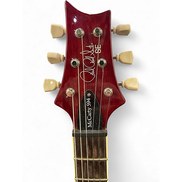Used PRS McCarty 594 Candy Apple Red Solid Body Electric Guitar