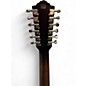 Used Guild F2512-CE Trans Black 12 String Acoustic Electric Guitar