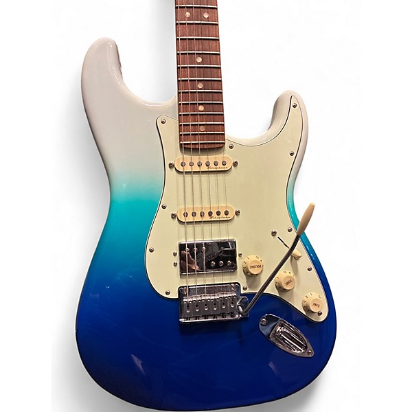 Used 2021 Fender Player Plus Stratocaster Belair Blue Solid Body Electric Guitar