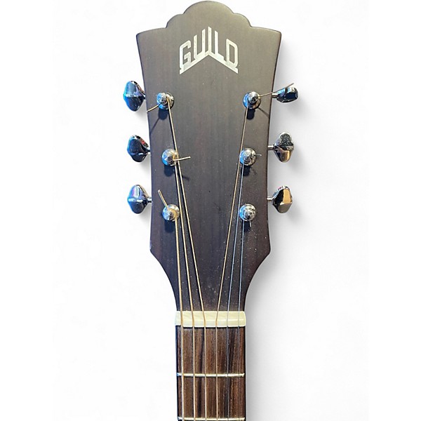 Used Guild D-240E Natural Acoustic Electric Guitar