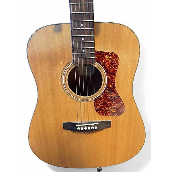 Used Guild D-240E Natural Acoustic Electric Guitar