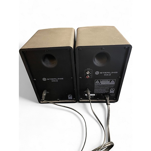 Used Sterling Audio MX3 Pair Powered Monitor
