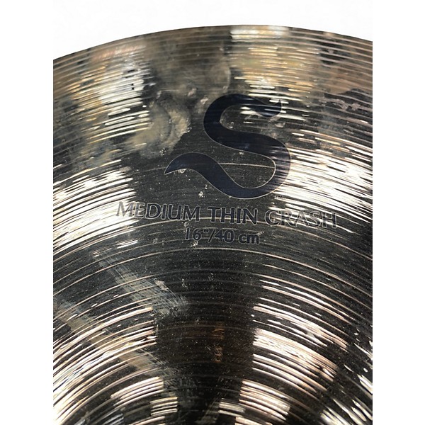 Used Zildjian 16in S Family Medium Thin Crash Cymbal