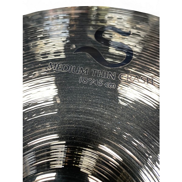 Used Zildjian 18in S Family Medium Thin Crash Cymbal