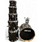 Used ddrum 6 Piece Dominion Birch Brushed Olive Metallic Drum Kit thumbnail