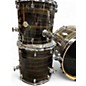 Used ddrum 6 Piece Dominion Birch Brushed Olive Metallic Drum Kit