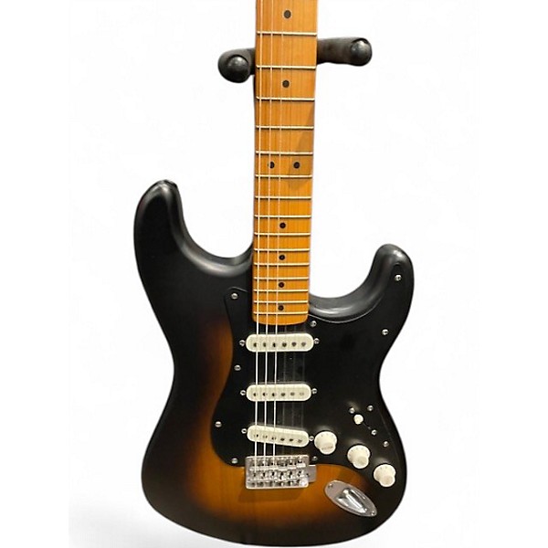 Used Squier 40th Anniversary Stratocaster Tobacco Burst Solid Body Electric Guitar