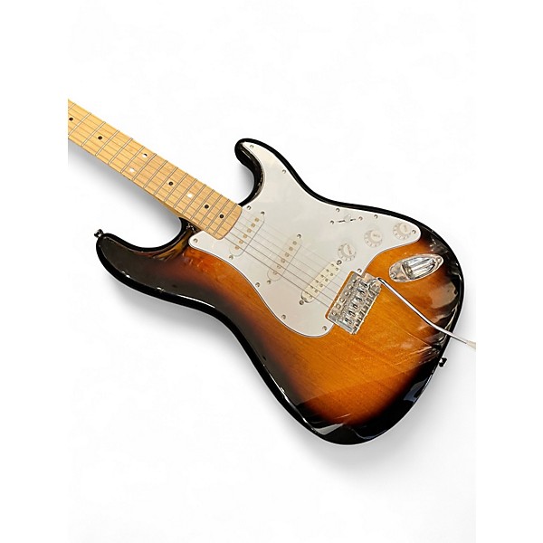 Used Squier Affinity Stratocaster 2 Color Sunburst Solid Body Electric Guitar