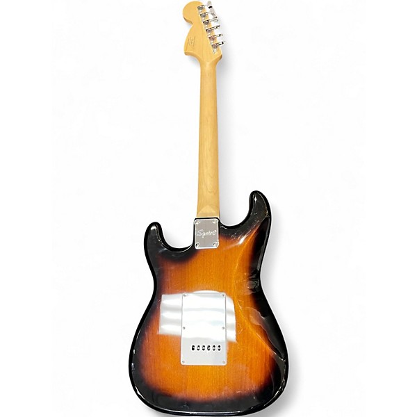 Used Squier Affinity Stratocaster 2 Color Sunburst Solid Body Electric Guitar