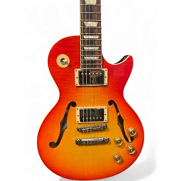 Used Gibson ES Les Paul Florentine 2 Color Sunburst Hollow Body Electric Guitar