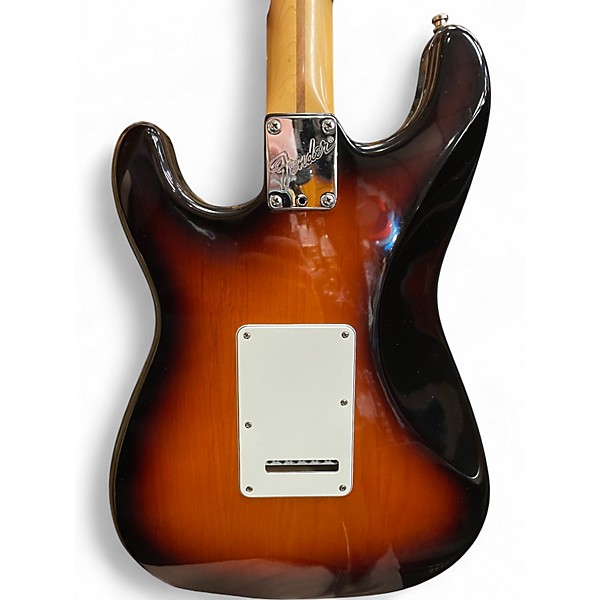 Vintage 1995 Fender American Standard Stratocaster 3 Tone Sunburst Solid Body Electric Guitar
