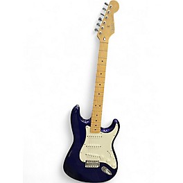 Used Fender Standard Stratocaster Midnight Blue Solid Body Electric Guitar