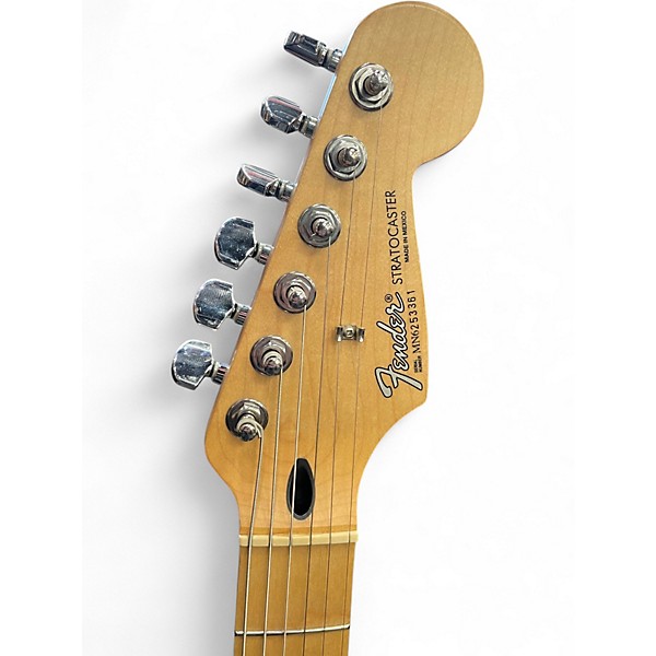 Used Fender Standard Stratocaster Midnight Blue Solid Body Electric Guitar