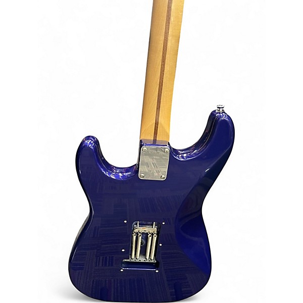 Used Fender Standard Stratocaster Midnight Blue Solid Body Electric Guitar