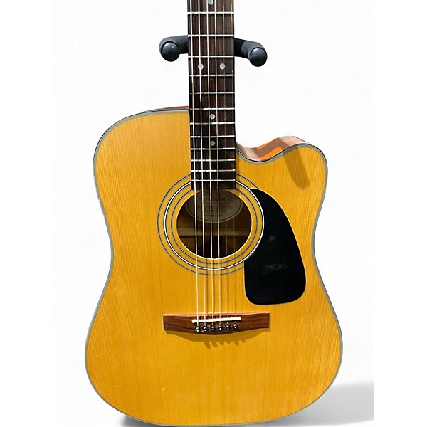 Used Fender DG10CE Natural Acoustic Electric Guitar