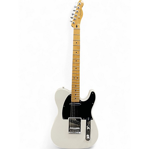 Used Fender Player Telecaster White Solid Body Electric Guitar