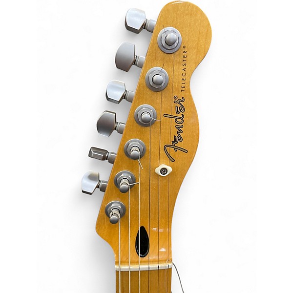 Used Fender Player Telecaster White Solid Body Electric Guitar