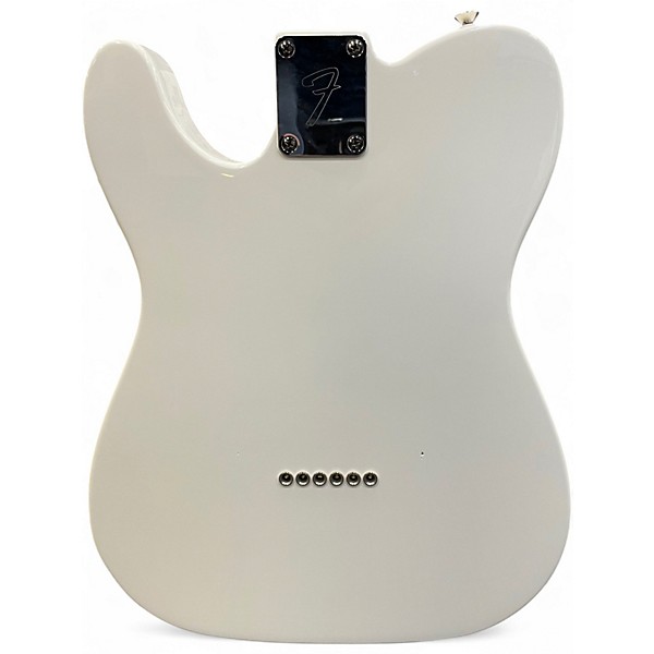 Used Fender Player Telecaster White Solid Body Electric Guitar