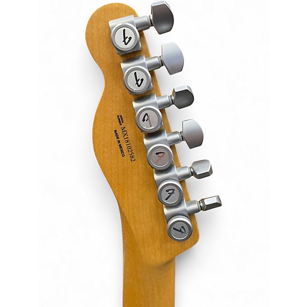 Used Fender Player Telecaster White Solid Body Electric Guitar