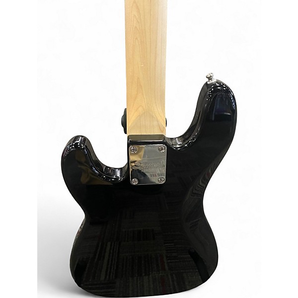 Used Squier MINI PRECIISION BASS Black Electric Bass Guitar