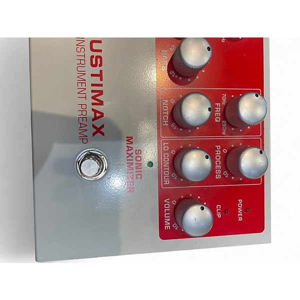 Used BBE Acoustimax Sonic Maximizer/Preamp Pedal Guitar Preamp
