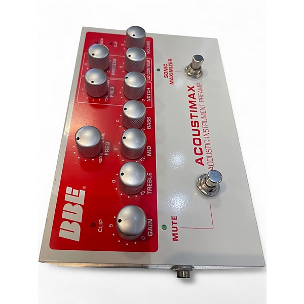 Used BBE Acoustimax Sonic Maximizer/Preamp Pedal Guitar Preamp