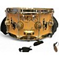 Used 2016 DW 14in Collectors Series Fleetwood Mac ICON Snare Gold Drum thumbnail