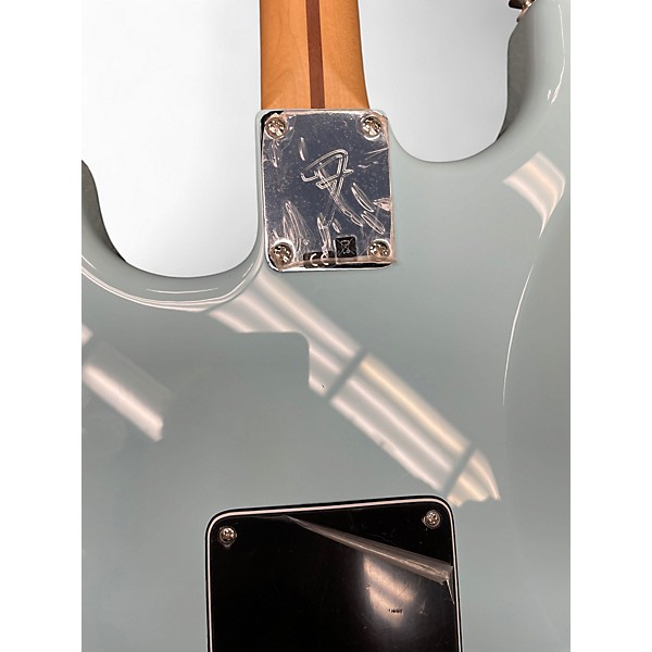 Used Fender Limited Edition Player HSS Stratocaster Sonic Blue Solid Body Electric Guitar