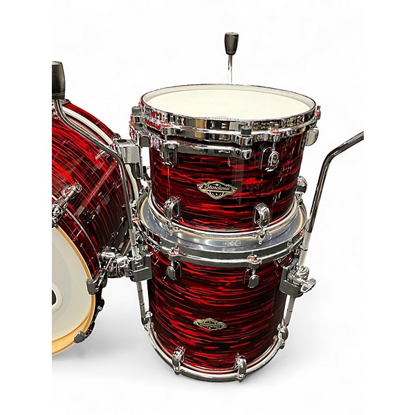 Used TAMA 3 Piece Starclassic RED OYSTER Drum Kit
