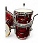Used TAMA 3 Piece Starclassic RED OYSTER Drum Kit