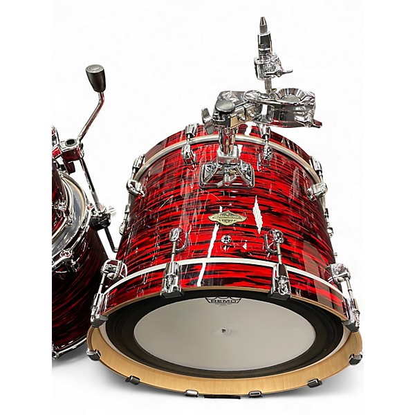 Used TAMA 3 Piece Starclassic RED OYSTER Drum Kit