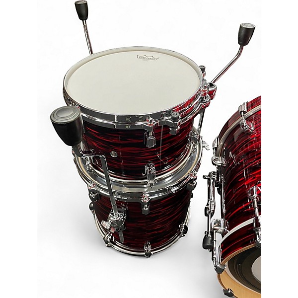 Used TAMA 3 Piece Starclassic RED OYSTER Drum Kit