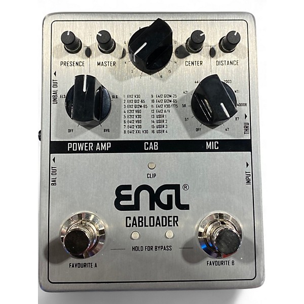 Used ENGL Cabloader Effect Processor
