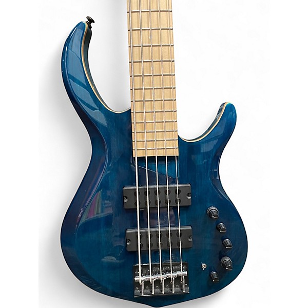 Used 2024 Sire Marcus Miller M2 5 String Trans Blue Electric Bass Guitar