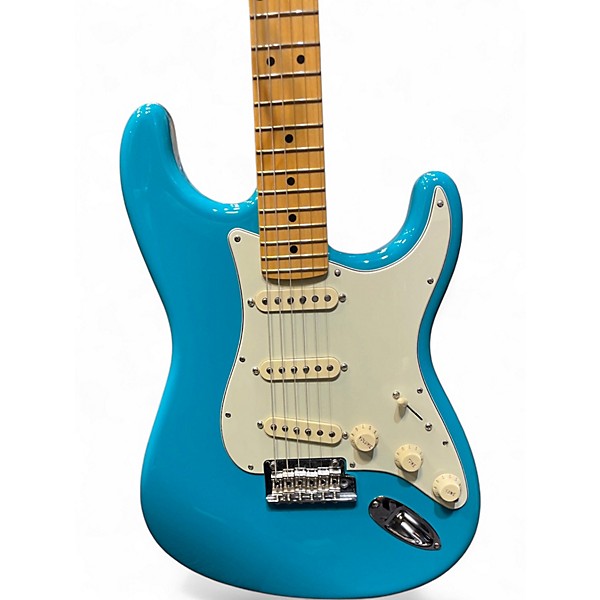 Used Fender American Professional II Stratocaster MIAMI BLUE Solid Body Electric Guitar