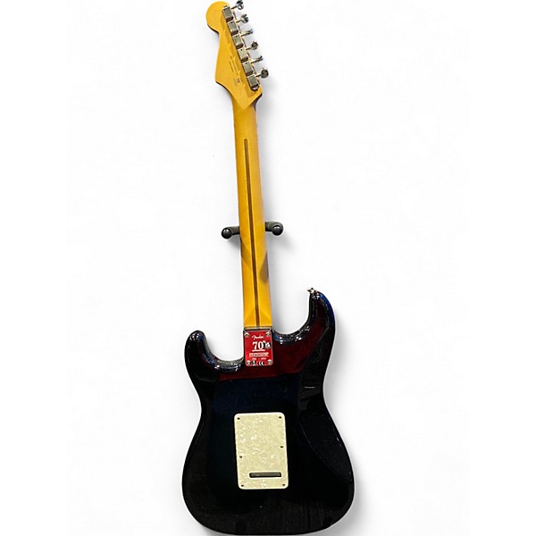 Used Fender 70th Anniversary Player Stratocaster Nebula Noir Solid Body Electric Guitar
