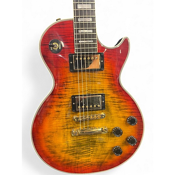 Used 2020 Gibson Les Paul Custom BENGAL BURST Solid Body Electric Guitar