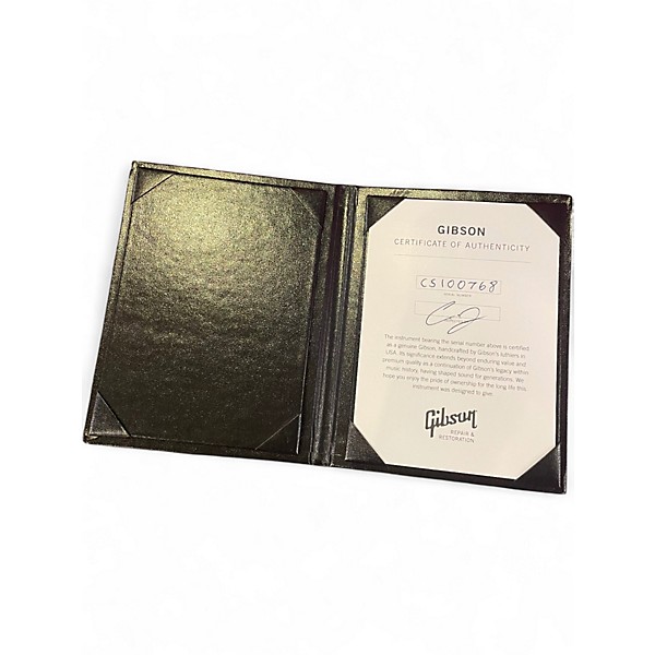 Used 2020 Gibson Les Paul Custom BENGAL BURST Solid Body Electric Guitar