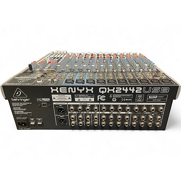 Used 2023 Behringer Xenyx qx2442 usb Powered Mixer